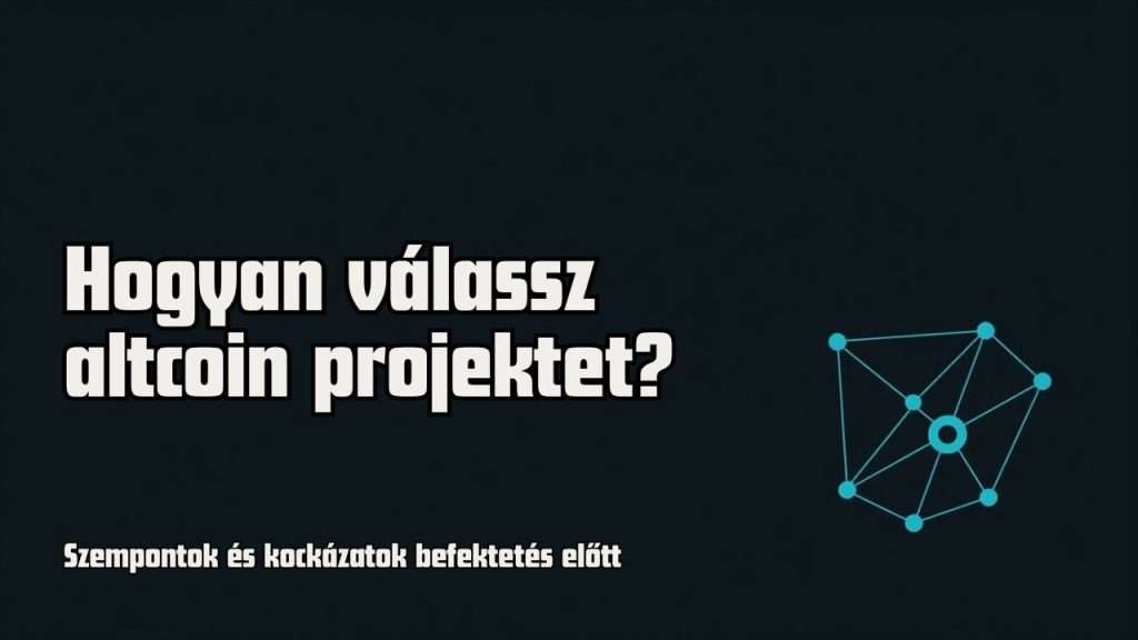 A legjobb altcoin projektek kiválasztása