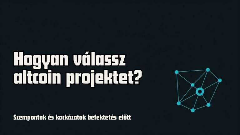 A legjobb altcoin projektek kiválasztása